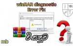 Winrar diagnostic messages как исправить
