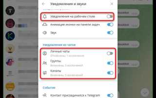 You have a new message телеграмм как отключить