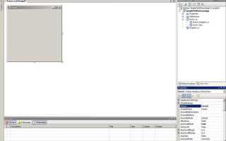 Как создать форму в visual studio