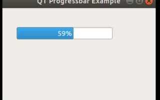 Pyqt5 progressbar как привязать к программе