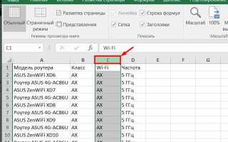 Как закрепить 2 области в excel одновременно