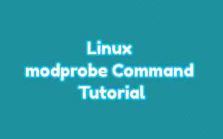 Modprobe linux что это