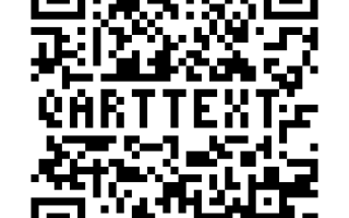 QArtText: QR коды для чтения невооружённым глазом
