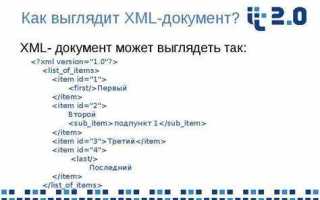 Как распечатать файл xml в нормальном виде