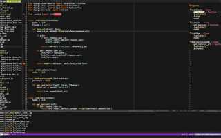 Vim как ide c