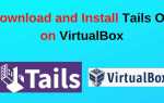 Как установить tails на virtualbox