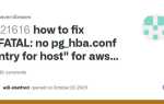 Pg hba conf где