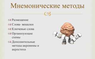 Мнемоника что это в программировании