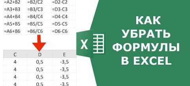 С какого символа начинается формула в excel