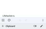 Что можно поместить в буфер обмена