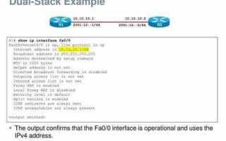 Dual stack ipv4 ipv6 что это