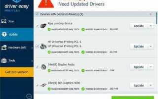 Alps touchpad driver что это