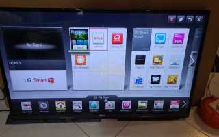 Как установить русский язык на телевизоре lg