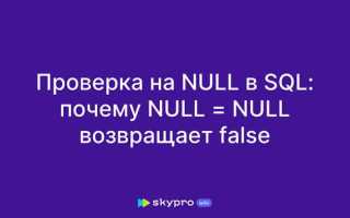 Java как проверить на null