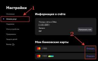 Как отключить оплату окко с карты сбербанка