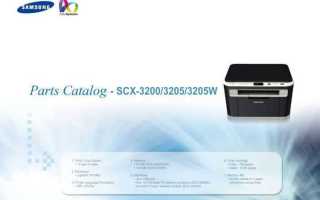 Samsung scx 3205w как подключить wifi