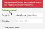 Некорректный формат почты на озон что это