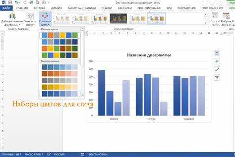 Как изменить цвет диаграммы в powerpoint