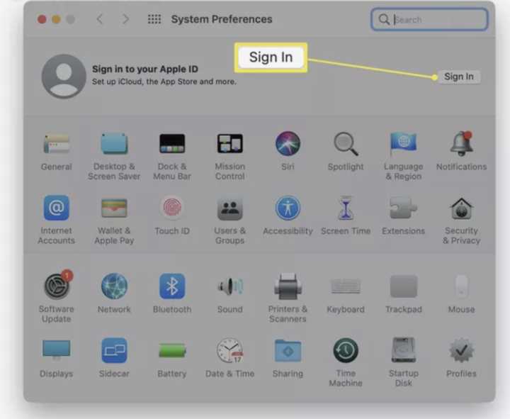 Шаги для выхода из Apple ID на MacBook