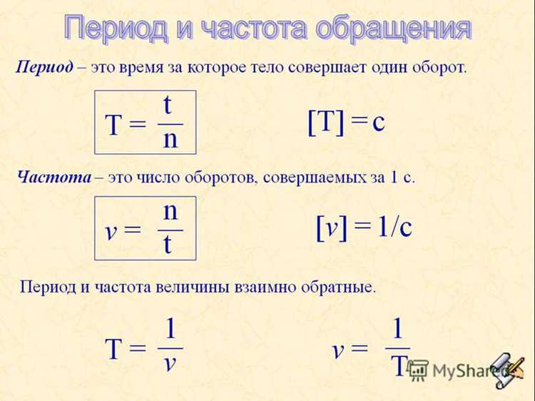 Определение периода обращения электрона при равномерном движении по окружности