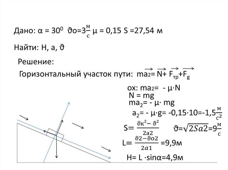 Нахождение истинной длины наклонной через её проекцию