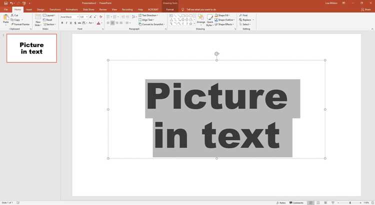 Использование сведений о шрифтах в свойствах файла PowerPoint