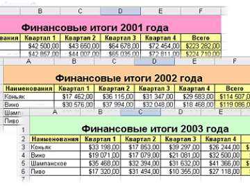 Использование INDEX и MATCH для динамического объединения
