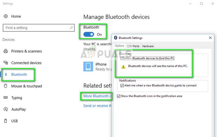 Прием файлов по Bluetooth и выбор папки сохранения