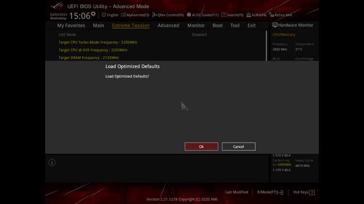 Настройка частоты процессора через Ai Overclock Tuner