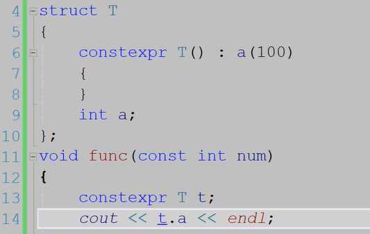 Определение constexpr и его отличие от const