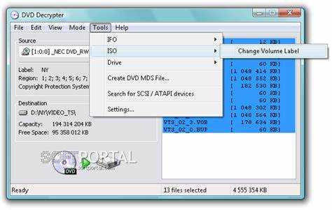 Dvd Decrypter: как снять защиту с DVD диска