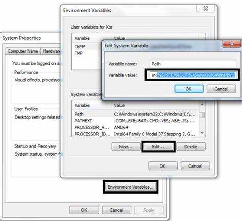 Environment variables windows 10 где находится Environment variables windows 10 где находится