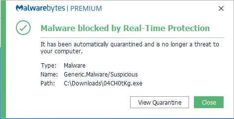 Основные причины появления угрозы Generic ml