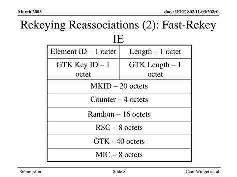 Мониторинг и диагностика процесса Gtk rekeying