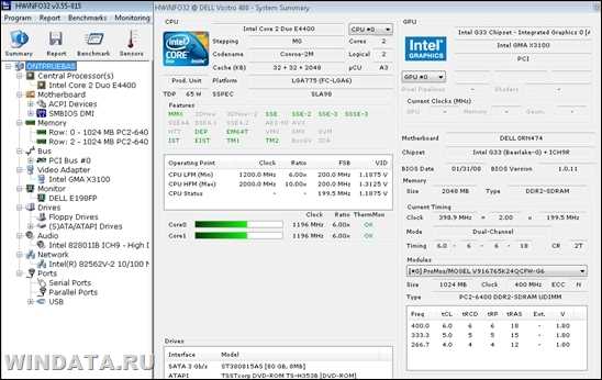 Как скачать и установить Hwinfo32 на Windows