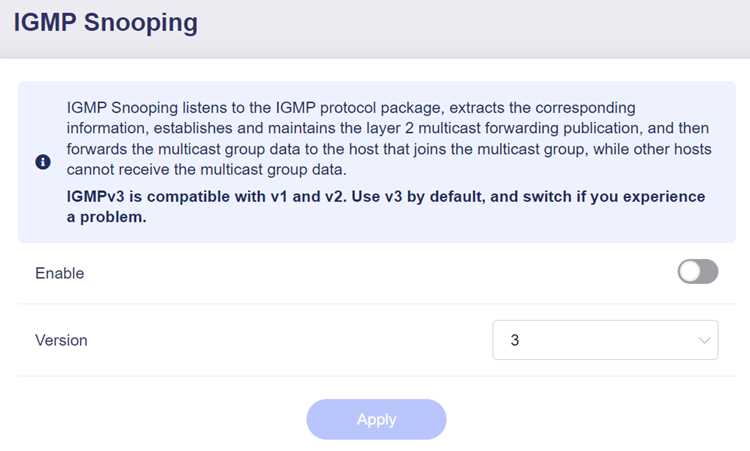 Что делает IGMP Snooping в сетях с IPTV на TP-Link