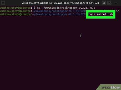 Проверка прав доступа к файлу Install sh