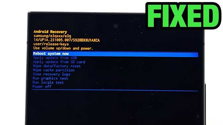 Проверка состояния раздела Recovery через режим Download Mode