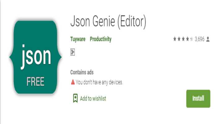 Какие приложения подходят для открытия JSON файлов на Android