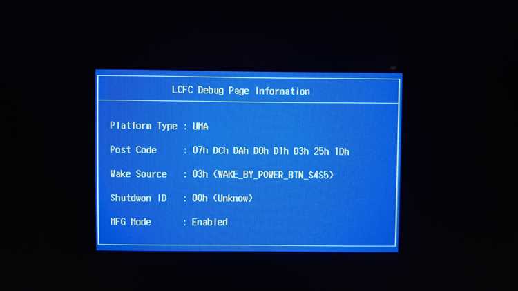 Lcfc debug page information: значение и функции