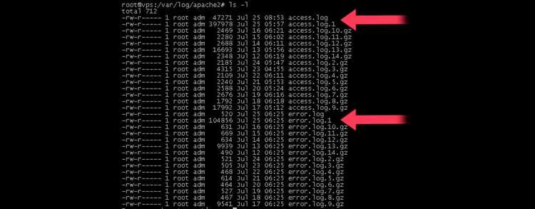 Какие файлы хранятся в папке Logs
