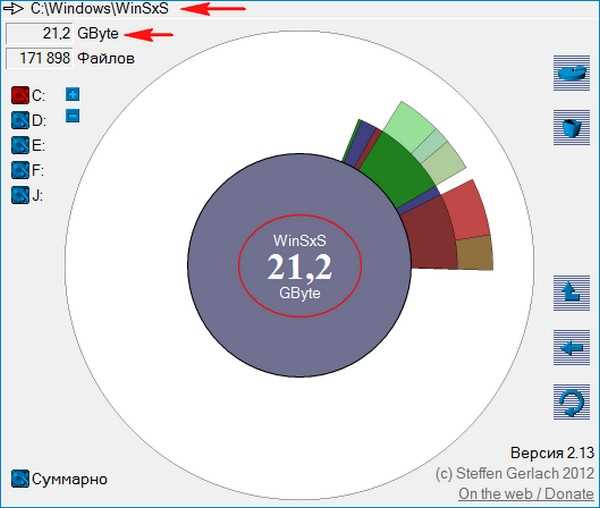 Содержимое папки cache и временные файлы