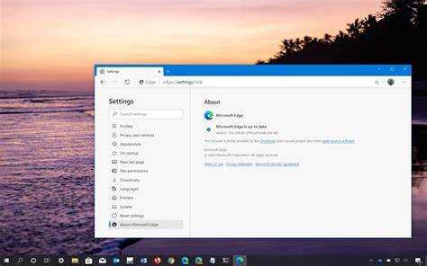 Какие обновления выпускает Microsoft для Edge