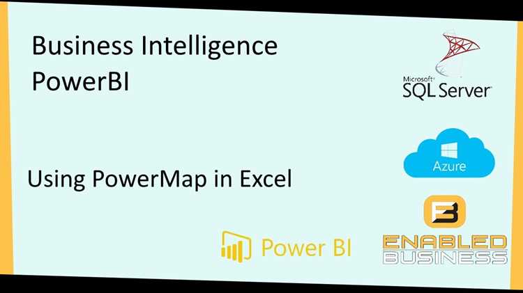 Настройка слоёв, меток и временной шкалы в Power Map
