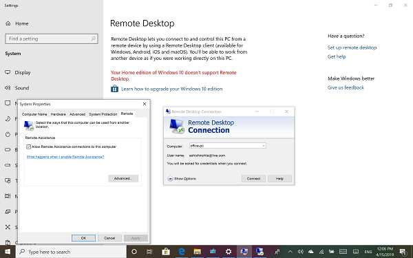 Настройка Microsoft Remote Desktop на Android и iOS