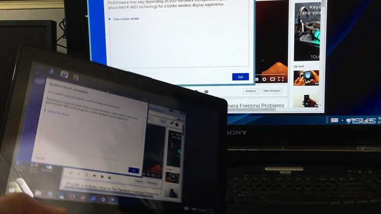 Как открыть меню подключения для Miracast