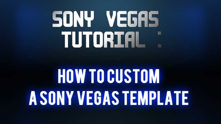 No template selected в Sony Vegas: как исправить