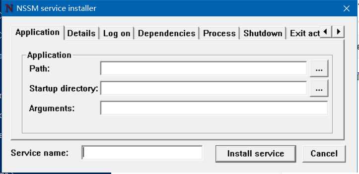 Пошаговая установка NSSM в Windows