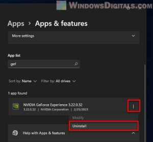 Как удалить или переименовать исполняемый файл Nvidia Web Helper вручную