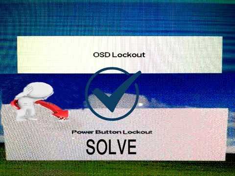 Основные причины блокировки меню OSD на мониторе